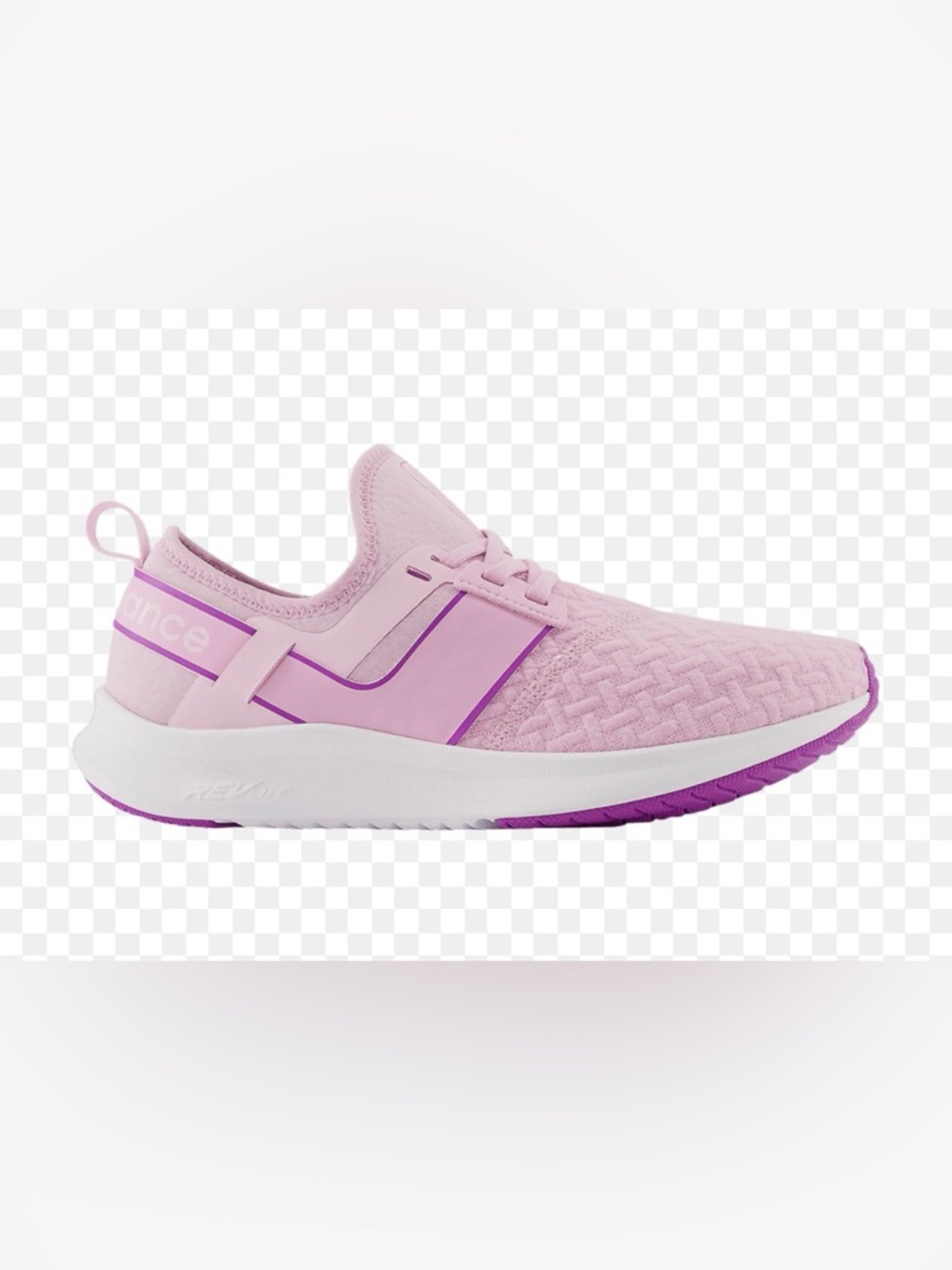 New Balance Nergize Sport Pink and Purple Women's Athletic Slip-On Sneakers